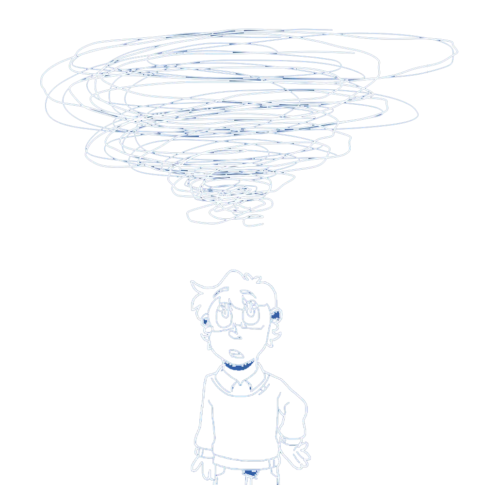 Overwhelmed author